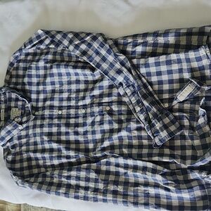 J crew slim untucked men's button down shirt